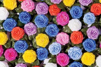 Royalty Free Photo of Plastic Roses