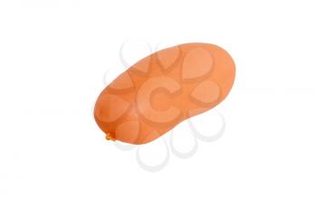 small sausage isolated on white background(clipping path included)