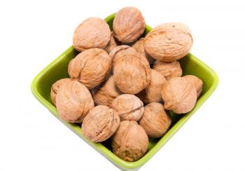 Royalty Free Photo of a Bowl of Walnuts