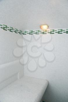 Royalty Free Photo of a Turkish Bath With Ceramic Tiles
