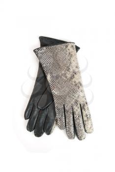 Royalty Free Photo of a Pair of Leather Gloves