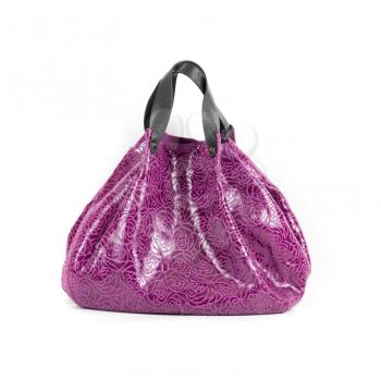 Royalty Free Photo of a Purple Handbag 