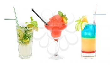 Royalty Free Photo of Three Cocktails 