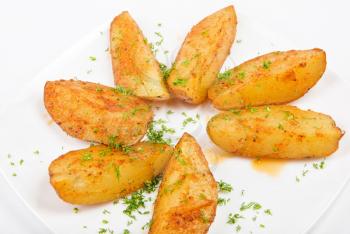 Royalty Free Photo of Baked Potatoes 