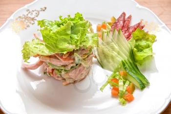 Royalty Free Photo of a Salad Dish