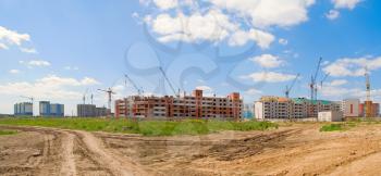 Royalty Free Photo of a Building Panorama 