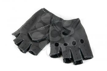 Royalty Free Photo of Driver's Leather Gloves