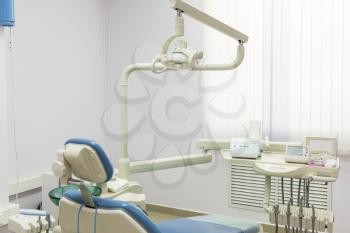 Interior of dental office in modern clinic