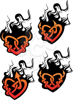 Royalty Free Clipart Image of Tattoos