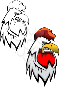 Royalty Free Clipart Image of Rooster