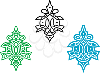 Royalty Free Clipart Image of Celtic Ornaments
