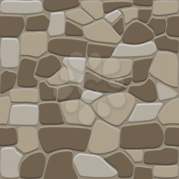 Seamless stone pattern for background and wallpaper design