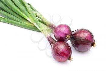 Royalty Free Photo of Red Onions