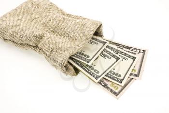 Royalty Free Photo of a Sack of Money