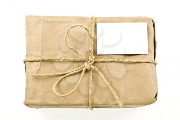 Royalty Free Photo of a Carton Box Post Package