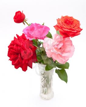 Bouquet of beautiful roses 
