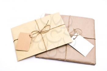 Royalty Free Photo of Carton Box Post Packages