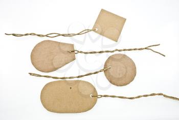 Royalty Free Photo of Cardboard Tags