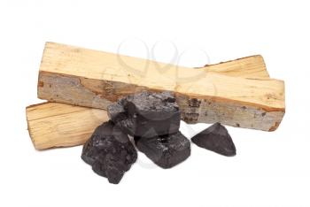 Firewood and coal