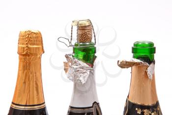 Champagne bottles 