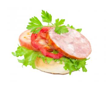 Sausage sandwich