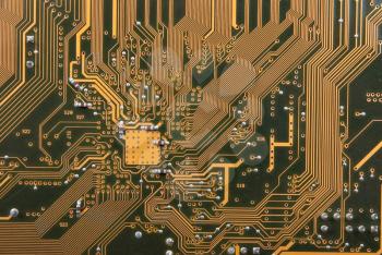 Royalty Free Photo of a background of an Electronic Circuit