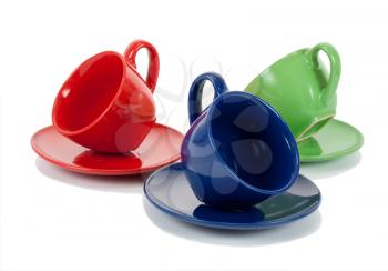 Three tea cups 