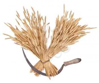 Sheaves of wheat and sickle