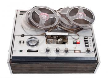 Retro audio tape recorder