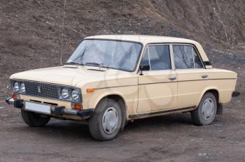  Soviet medium-sized family car, 4-door sedan, VAZ-2106