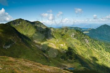 Carpathian mountains: Beautiful landscape in summer. Large resolution