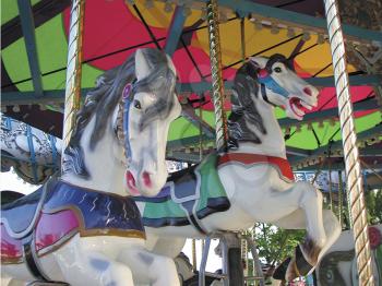 Royalty Free Photo of a Carousel