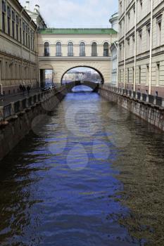 SAINT PETERSBURG, RUSSIA - APRIL 23:Street views of Saint Petersburg, Russia on April 23, 2015.