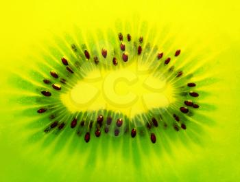 bright green kiwi fruit background