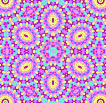 Background with abstract radial color pattern