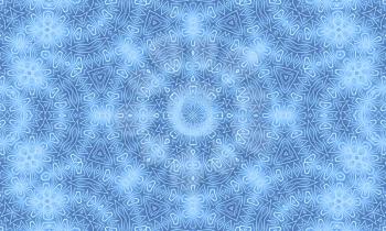 Gradient blue background with abstract pattern
