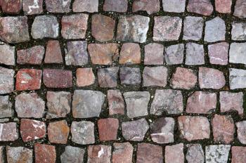 Paving stones street texture