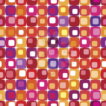 Royalty Free Clipart Image of a Square Tile Background