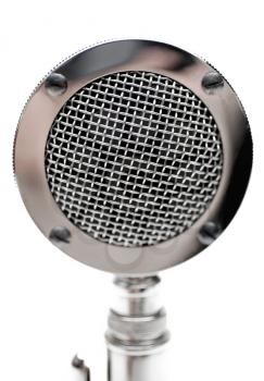 Royalty Free Photo of an Old Fashioned Microphone