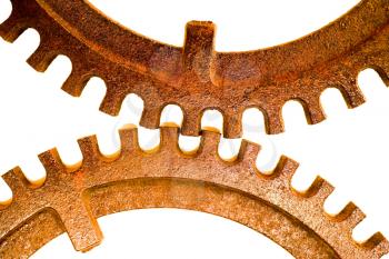 Royalty Free Photo of Rusty Gears