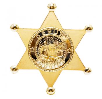 Royalty Free Photo of a Deputy Sherriff Badge