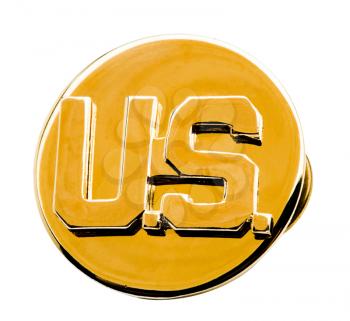 Royalty Free Photo of a United States Badge