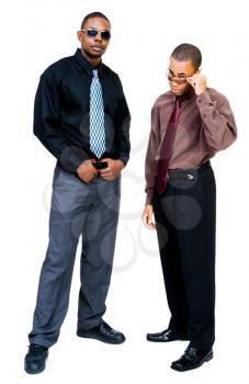 Royalty Free Photo of a Businessmen Wearing Sunglasses
