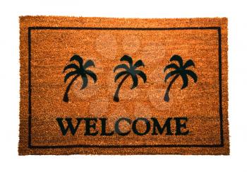 Royalty Free Photo of a Welcome Mat