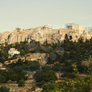 Citadel under renovation, Acropolis, Athens, Greece