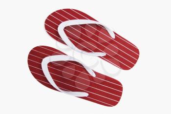 Close-up of a pair of flip-flops