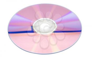 Close-up of a compact disc