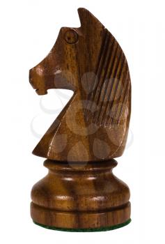 Close-up of a knight chess piece