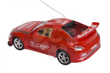Close-up of a remote controlled toy car