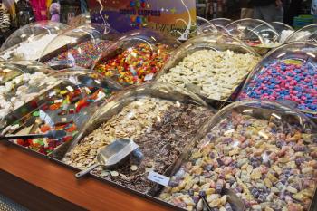 Candies at a market stall, Republic of Ireland